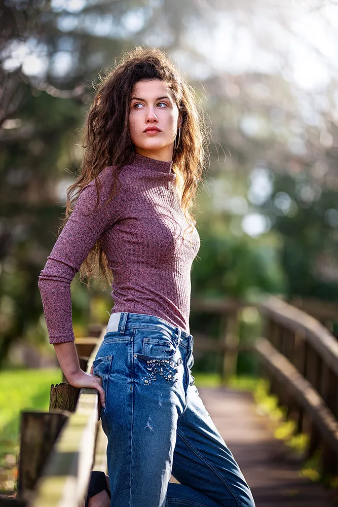 Ritratto Martina luce naturale