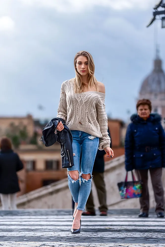 Ritratto Sara street style